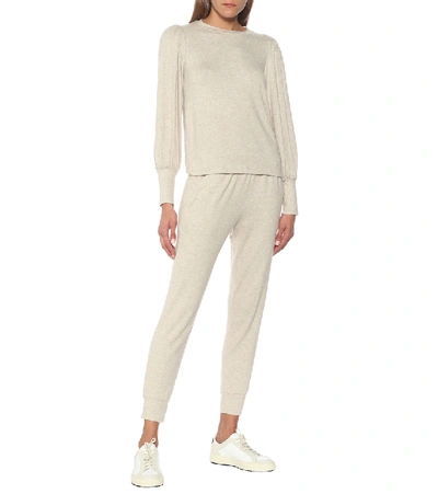 Shop Velvet Zolia Sweatpants In Grey