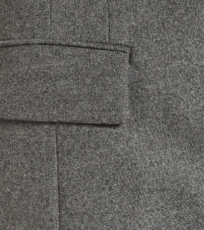 Shop Altuzarra Eileen Stretch-wool Blazer In Grey