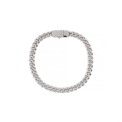 Shop Tom Wood Curb Sterling Silver Chain Bracelet