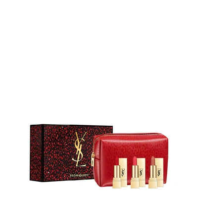 Shop Saint Laurent Rouge Pur Couture Trio Makeup Gift Set