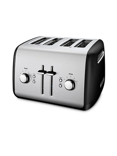 Shop Kitchenaid 4-slice Toaster In Onyx Black