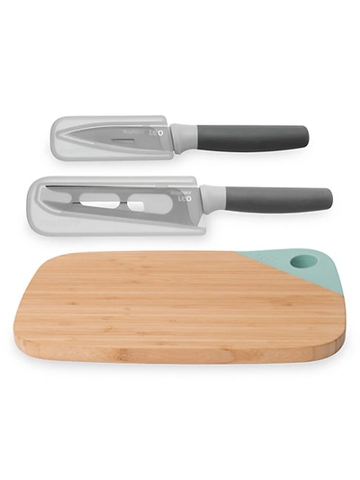Shop Berghoff Leo 3-piece Cutting Board And Knife Set