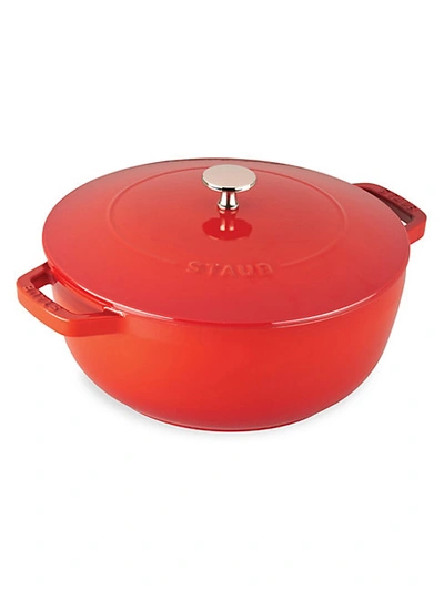 Shop Staub 3.75-quart Essential French Oven In Cherry