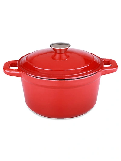 Shop Berghoff Neo 7-quart Cast Iron Oval Covered Red Casserole