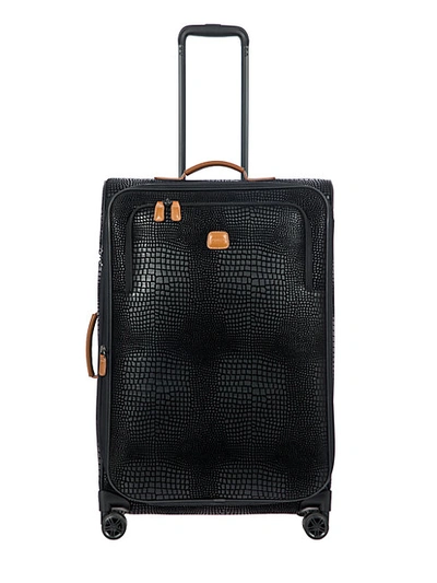 Shop Bric's My Safari 30-inch Expandable Spinner In Black