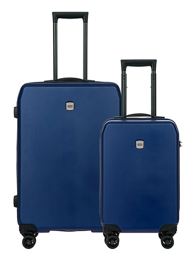 Shop Bric's Menaggio 2-piece Spinner Suitcase Set In Blue