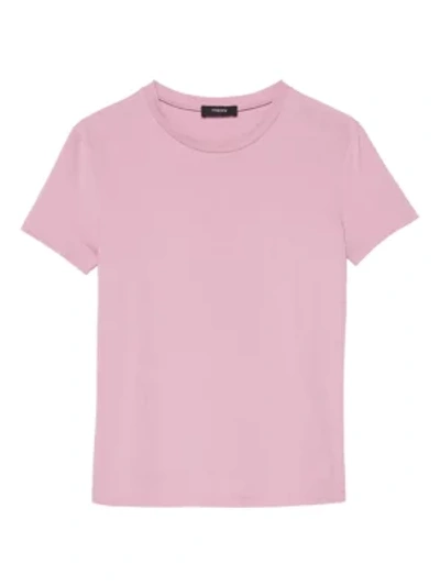 Shop Theory Women's Tiny Tee In Dusty Pink