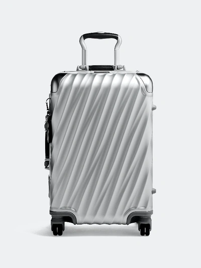 Shop Tumi International Carry-on Suitcase In Grey