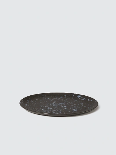 Shop Aida Raw Stoneware Salad Plate In Black