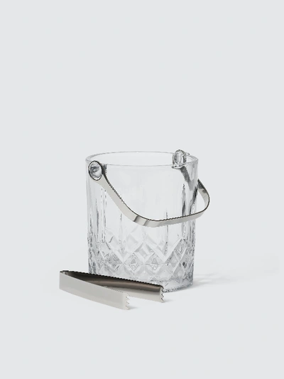 Shop Aida Harvey Ice Bucket With Tongs In White