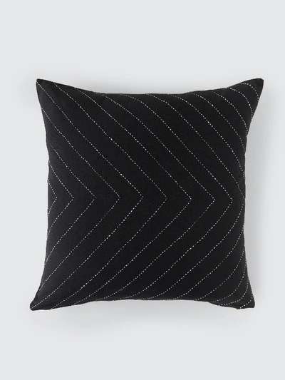 Shop Anchal Project Organic Cotton Arrow Throw Pillow Cover In Black