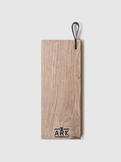 Shop Ark Workshop The Minimalist Board With Leather Strap In Brown