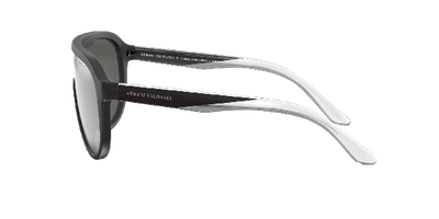 Armani Exchange Man Sunglasses Ax4099s In Mirror Silver