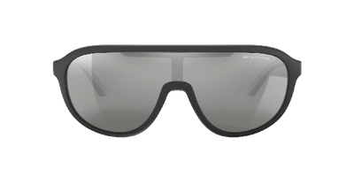 Armani Exchange Man Sunglasses Ax4099s In Mirror Silver