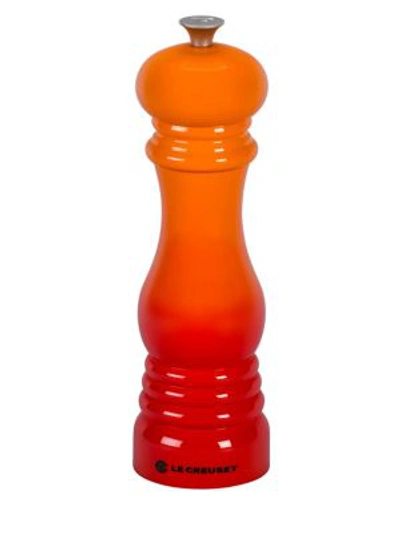 Shop Le Creuset Pepper Mill In Flame
