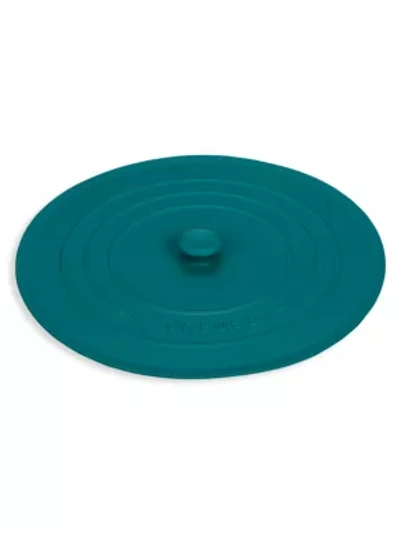 Shop Le Creuset Silicone Lid In Caribbean