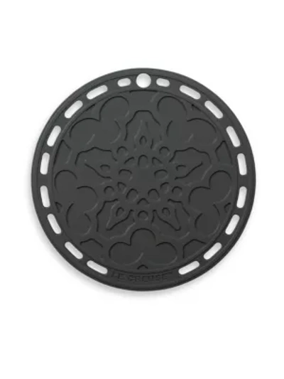 Shop Le Creuset Women's Silicone French Trivet In Oyster