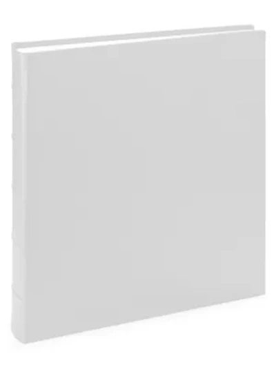 Shop Graphic Image Large Bound Leather Photo Album In White