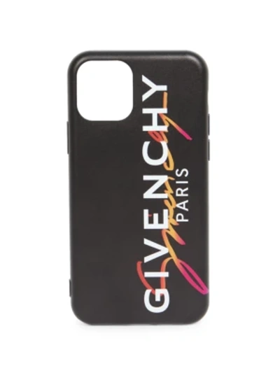 Shop Givenchy Men's Multicolor Logo Iphone Xi Case