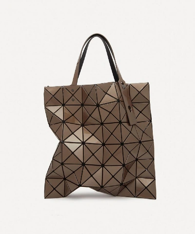 Shop Bao Bao Issey Miyake Lucent Metallic Tote Bag In Light Brown
