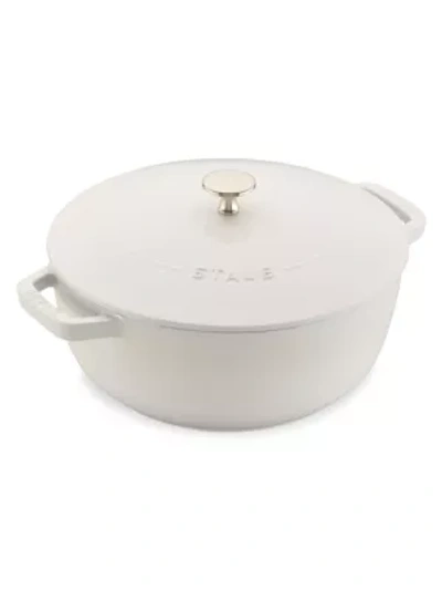 Shop Staub 3.75-quart Essential French Oven In White
