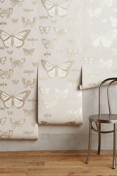 Shop Anthropologie Cole & Son Lepidoptera Wallpaper