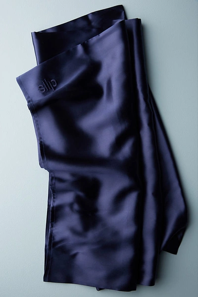 Shop Slip Silk Pillowcase In Blue