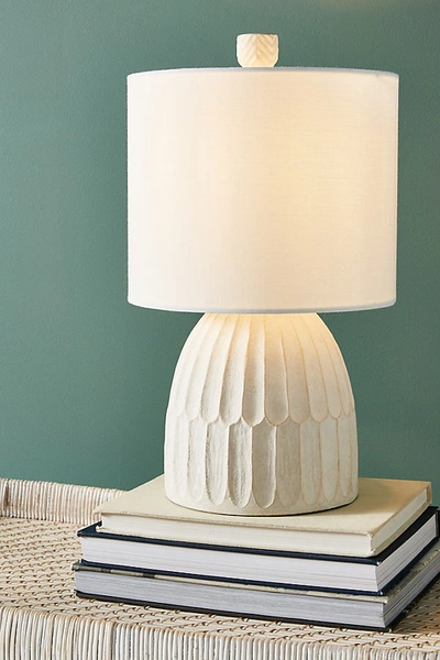 Shop Anthropologie Umie Table Lamp By  In White Size S