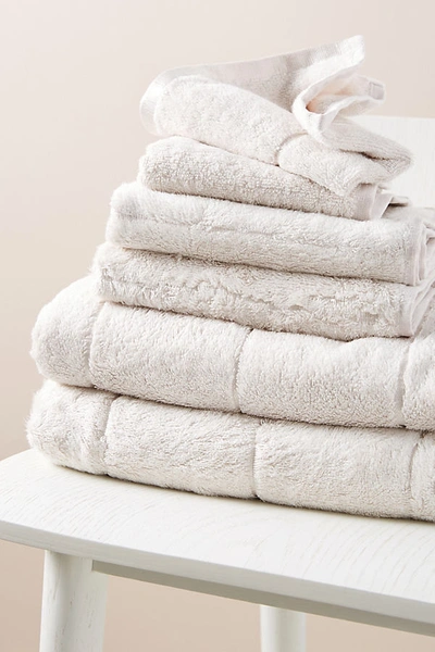 Shop Anthropologie Plush Alexa Towels, Set Of 6 By  In Beige Size Set Of 6