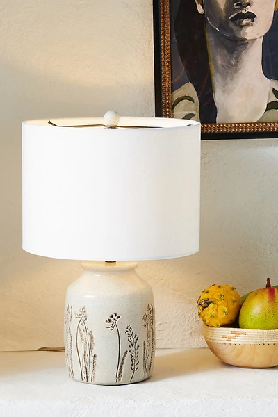 Shop Anthropologie Milk Jug Table Lamp By  In White Size S