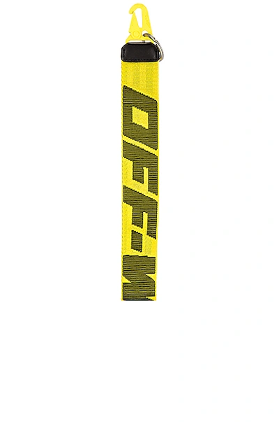 Shop Off-white 2.0 Key Holder In Yellow & Black