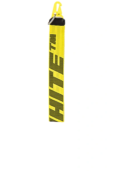 Shop Off-white 2.0 Key Holder In Yellow & Black