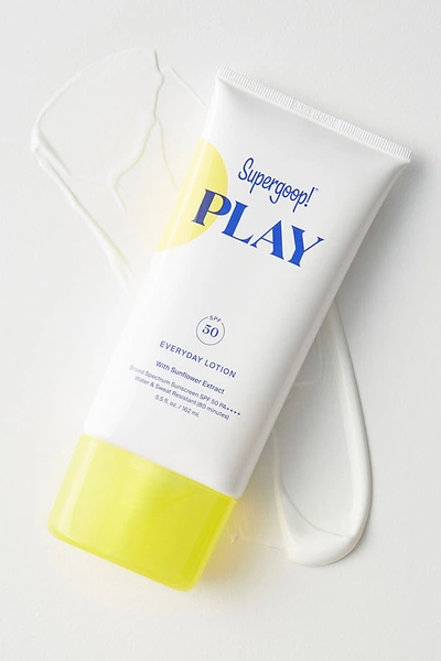 Shop Supergoop ! Spf 50 Play Everyday Lotion In White
