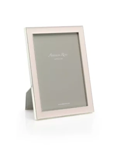 Shop Addison Ross Enameled Photo Frame In Light Pink