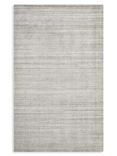 Shop Solo Rugs Halsey Contemporary Loom Knotted Wool-blend Area Rug In Linen