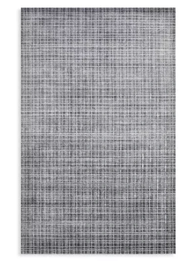 Shop Solo Rugs Wesley Contemporary Loom Knotted Wool-blend Area Rug In Slate