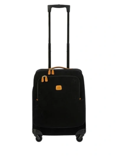 Shop Bric's Life 21" Carry-on Spinner In Black Cognac