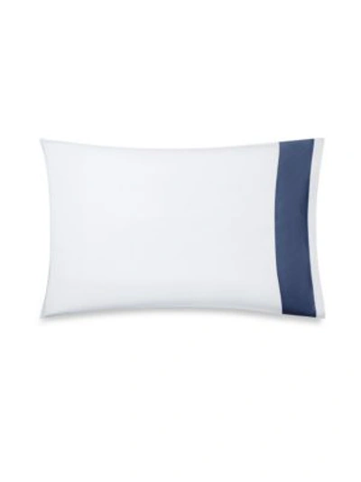 Shop Sferra Casida Pillowcase In White Delft