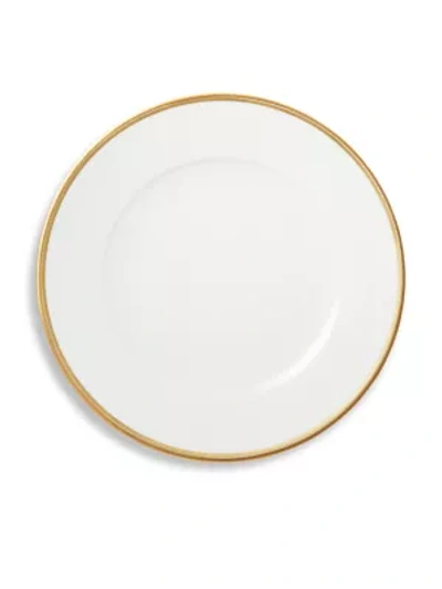 Shop Ralph Lauren Wilshire Porcelain Dinner Plate In Gold