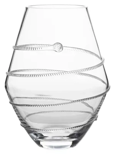 Shop Juliska Amalia Glass Vase In Clear