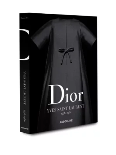Shop Assouline Dior Yves Saint Laurent Book In Black
