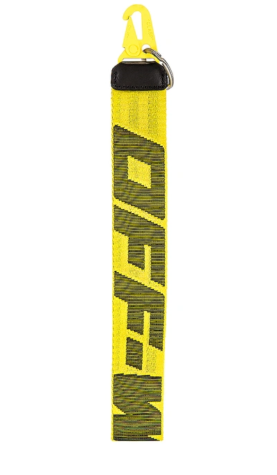 Shop Off-white 2.0 Key Holder In Yellow