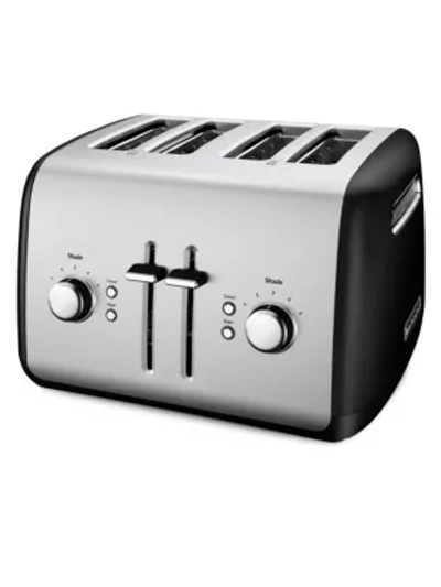 Shop Kitchenaid 4-slice Toaster In Onyx Black