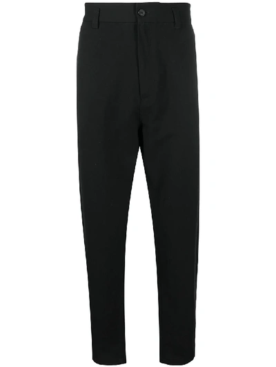 Shop Ann Demeulemeester High-waisted Trousers In Black