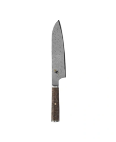 Shop Miyabi Black 5000mcd67 7" Santoku Knife In Brown