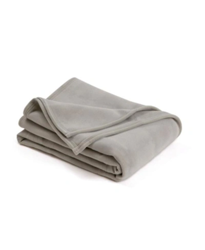 Shop Vellux Original Blanket, Twin In Tornado Grey