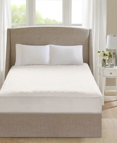 Shop Beautyrest Deep Pocket Electric Cotton Top Mattress Pad, King In White