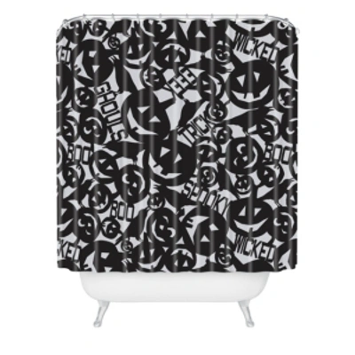 Shop Deny Designs Heather Dutton Something Wicked This Way Comes Shower Curtain Bedding In Multi