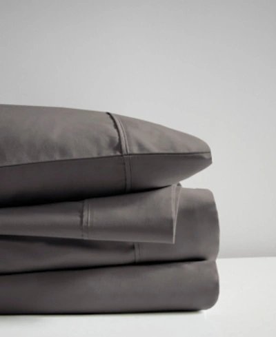 Shop Beautyrest Cooling 600 Thread Count Cotton Blend 4-pc. Sheet Set, Full In Charcoal
