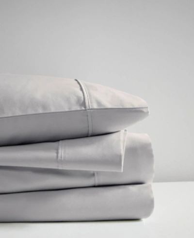 Beautyrest Cooling 600 Thread Count Cotton Blend 4-pc. Sheet Set, Full In Grey